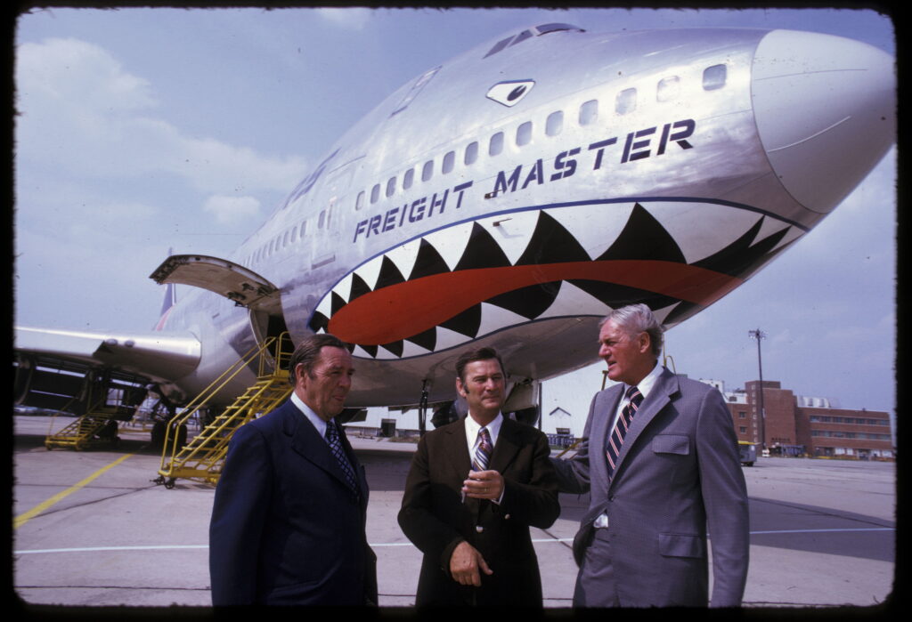 N800FT 747 delivery Wichita September 1974 LVF 22