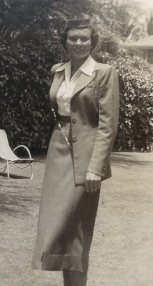 Ann Peterson Ludwig in uniform copy